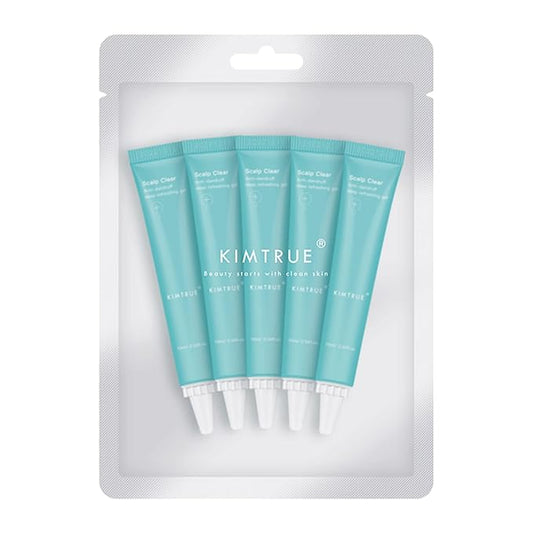 KIMTRUE Scalp Clear Gel for dry and oily scalp,Shampoo Pre-Cleanse,Removes Product Build-Up, Dirt and Oil,Cruelty Free 10ml x 5