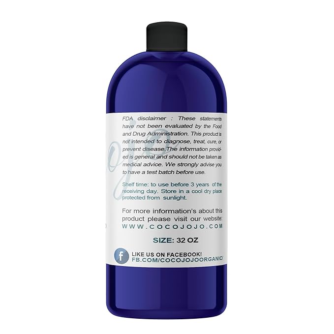 Dr Joe Lab Grape Seed Oil, Pure Natural Cold Pressed Unrefined Extra Virgin Grapeseed Oil - for Hair Skin Body Nail and Beard. 32 oz - Moisturizing, Soothing, Hydrating, & Nourishing