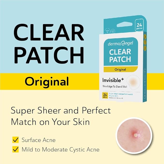 Ultra Invisible Cystic Acne Patches for Cystic Acne Treatment Acne Patches for Cystic Acne Blemish Patches Hydrocolloid Patches -Day and Night- UPGRADED (Acne Specialist-120 Count-3 Sizes)