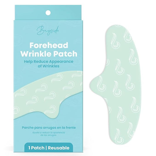 Forehead Wrinkle Patches Reusable | Non-Invasive Wrinkle Treatment for Fine Lines | Works with Face Lift Tape and Eye Patch Kits | Long-Lasting, Gentle Skin Care Solution | Includes Storage Tin