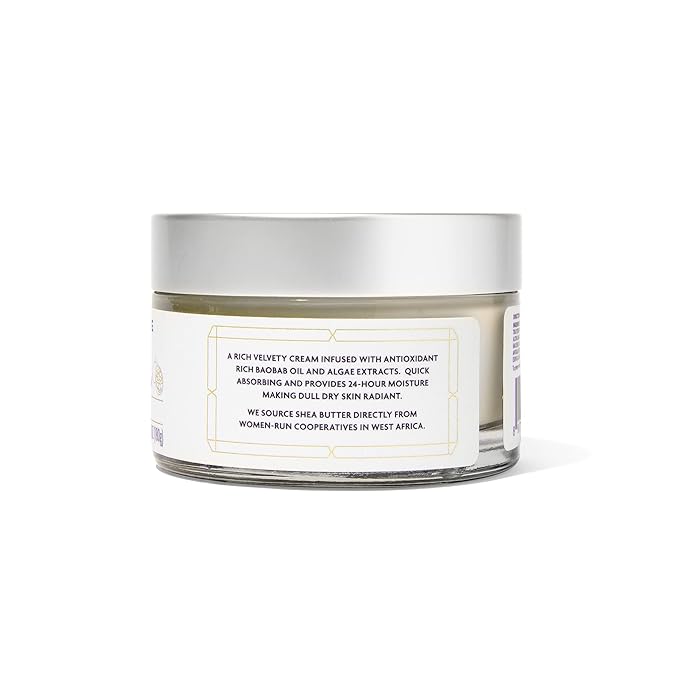 Shea Radiance Classic Scent Baobab - Unrefined Shea Antioxidant Cream & Body Lotion, for All Skin Types - Collagen Boosting Hydration | 6oz