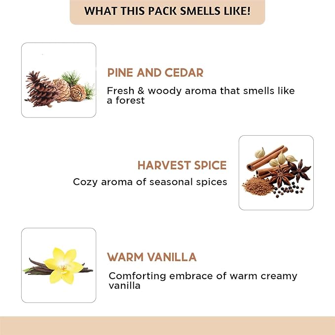 Folkulture Essential Oils for Diffuser | Set of 6x0.34 fl oz, 60 ml Fragrance Oils Scents for Home | Oil Diffusers Essential Oils | Fragrance Oil for Diffuser for Gifts for Mothers - Whispers