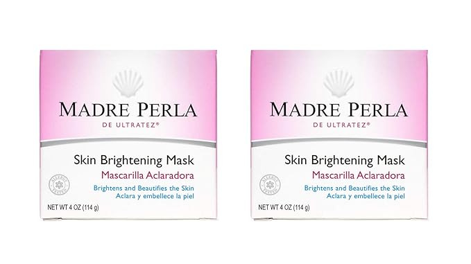Skin Brightening Mask - Allergy Tested - 4 OZ (2 Jar)