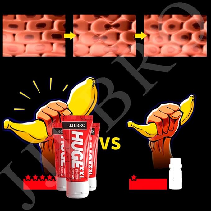 Extra Strength Massage Cream for Super Men – Power Massage Gel for Increase Size, Thickness, Strength to be Longer and Stronger (Huge XXL Cream)