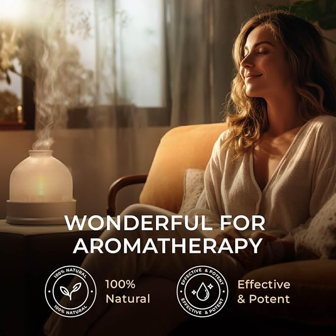 Gya Labs Valerian Essential Oil for Diffuser - 0.17 Fl Oz - 100% Pure Natural Valerian Oil for Skin, Aromatherapy & Candle Making - Woodsy Balsamic & Relaxing Scent