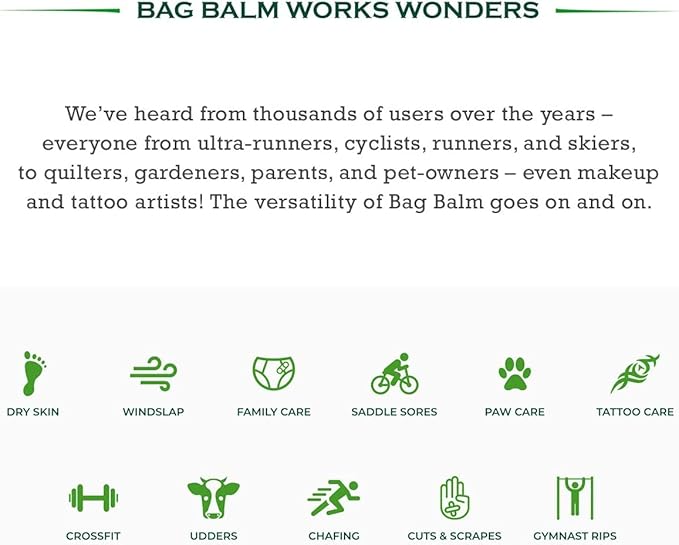 Bag Balm - 0.33 Ounce On-the-Go Tube (6-Pack)
