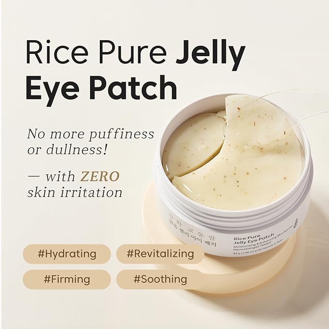 THANKYOU FARMER Rice Pure Jelly Eye Patch 60 Patches