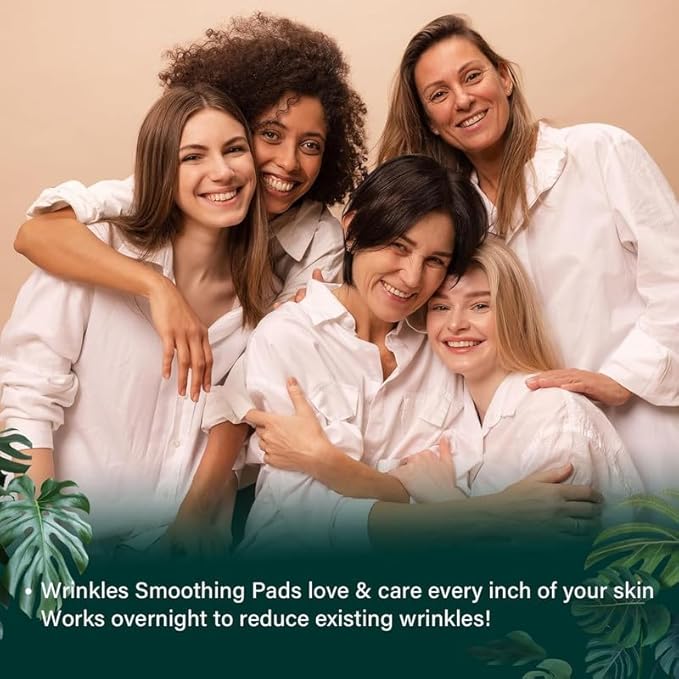 Chest Wrinkle Pads, 2 Pack, Resuable Sleep Patches Silicone Patches for Wrinkles, Anti Chest Wrinkles from Side Sleeping