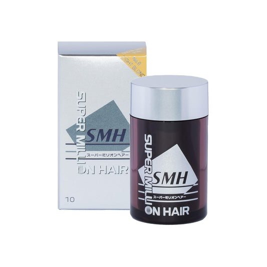 SMH Plant-Based Hair Fibers MADE IN JAPAN – Instantly Conceals Thinning Hair –Long-Lasting, Natural Look – Sweat, Water & Wind Resistant – For Men & Women (10g, Light Blond)