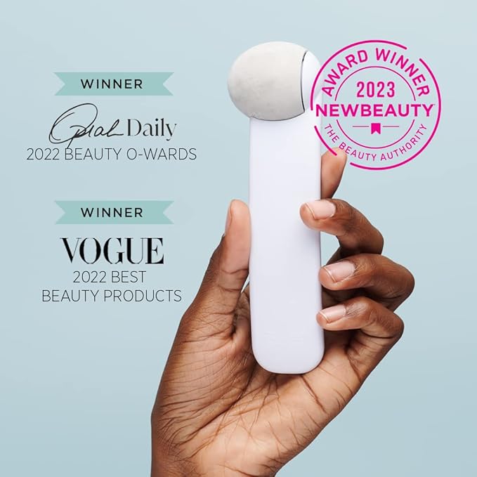 StackedSkincare Ice Roller, Professional Face Sculpting Tool to Reduce Puffiness, Calm Redness and Inflammation, Lift & Sculpt Facial Contours