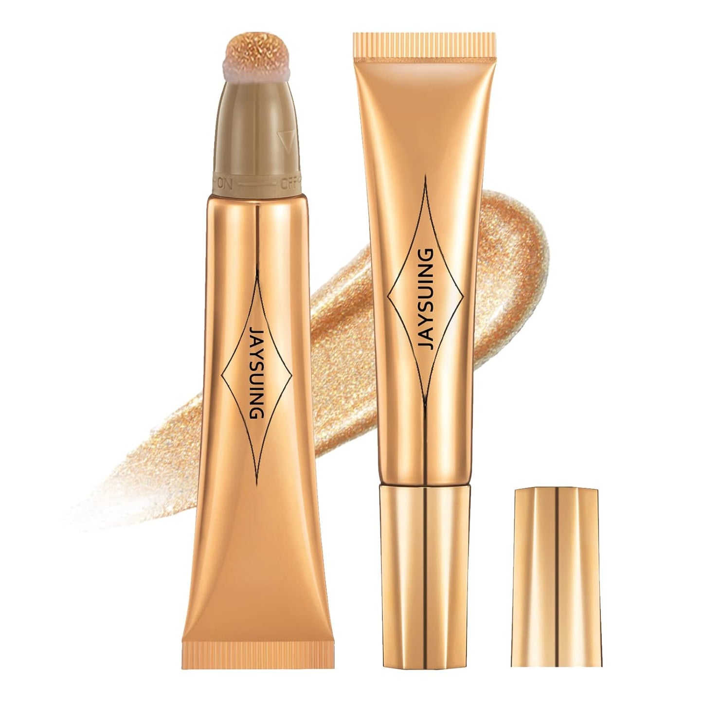 Liquid Blush Beauty Wand, Liquid Blush, Blush stick, Liquid Blush for Cheeks, Contour Beauty Wand, Natural Smooth Creamy Highlight Matte Liquid Blush Stick with Soft Cushion Applicator