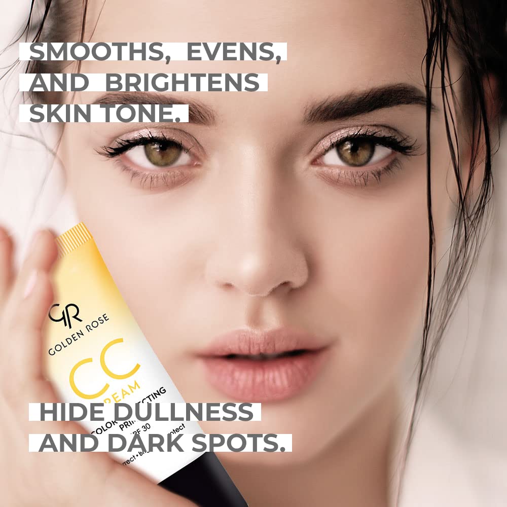 Golden Rose Makeup CC Cream Color Correcting Primer - (Yellow)