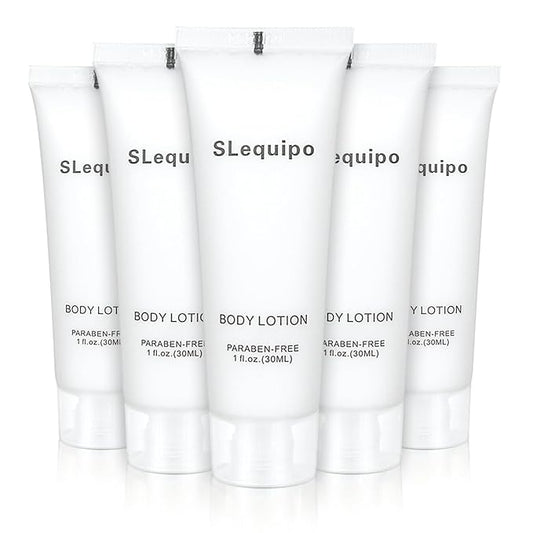 Travel Size Body Lotion Bulk (1 fl oz, 200 Pack), Refreshing Hotel Body Lotion, Mini and Small Size Body Lotion, Guest Hotel Toiletries in Bulk - Mini Body Lotion, Clear Container