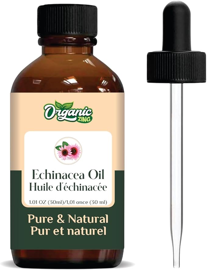 Echinacea (Echinacea angustifolia) Oil | Pure & Natural Carrier Oil for Skincare and Hair Care - 30ml/1.01fl oz