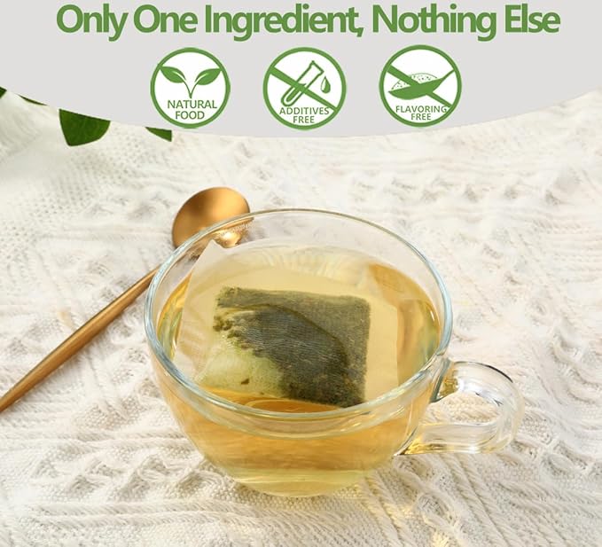 Premium 100 Senna Tea Bags, Made with 100% Natural Senna Leaves, No Additives & Caffeine Free.