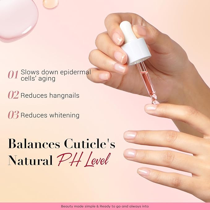 AZUREBEAUTY Cuticle Oil for Nails Ultimate Hydration Nail Care Natural Essential Oil Extract, Jojoba Oil, Vitamin E, B7, Moisturizing and Conditioning, Brightening Skin, Remedy for Damaged Cuticle