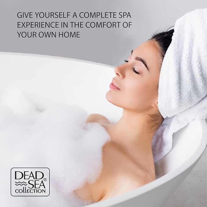 Bundle-Dead Sea Collection Bath Salts Enriched- Argan +Coconut + Himalayan - Natural Salt for Bath -3X Large 34.2 OZ. - Nourishing Essential Body Care for Soothing and Relaxing Your Skin