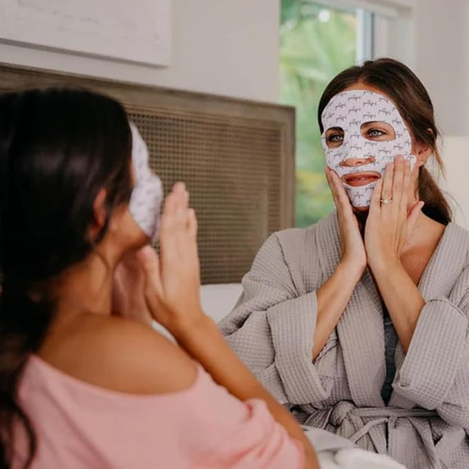 Real Deep Mask – Hydrogel Face Mask, Hydrating Sheet Mask, Korean Skincare Mask, Anti-Wrinkle & Skin Tightening, Natural Hydration Boost, Single Pack