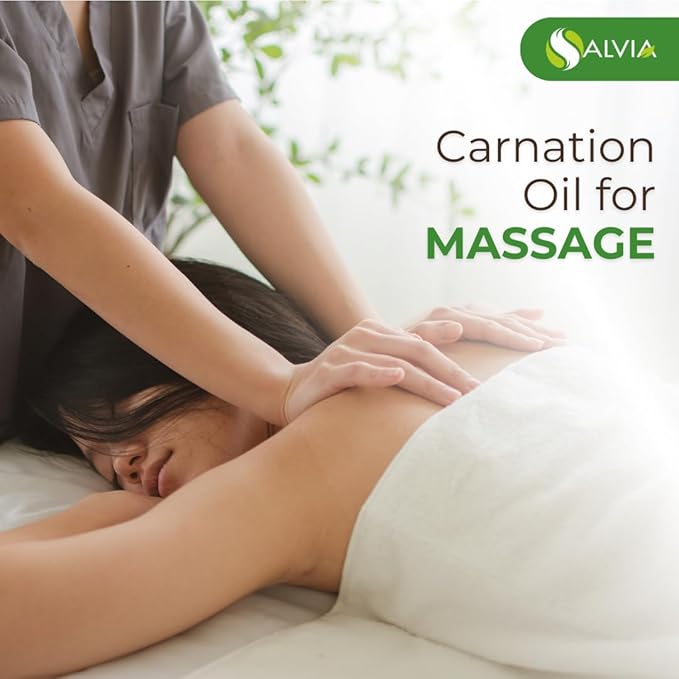 Salvia Bulk Carnation (Dianthus Caryophyllus) Oil - 250ml/8.45Fl Oz