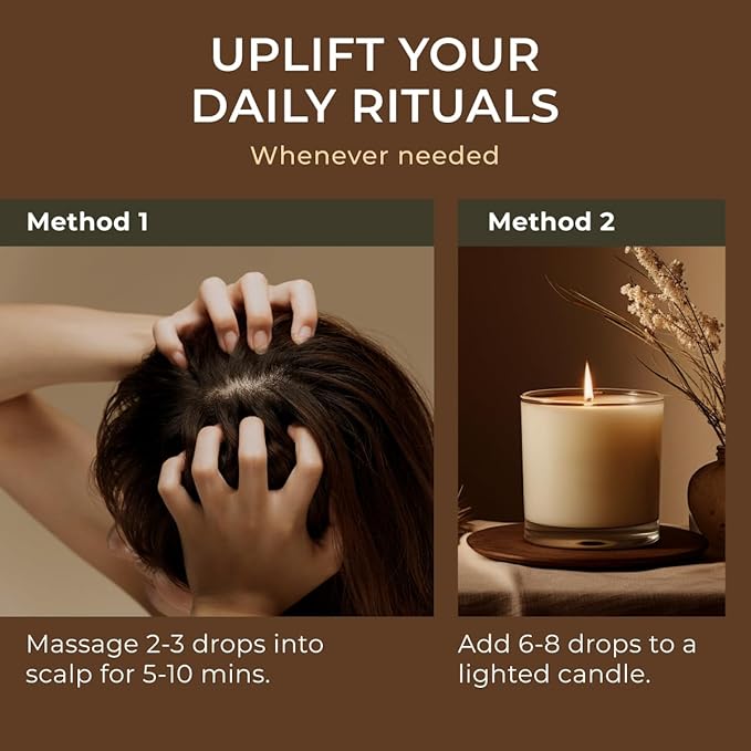 Gya Labs Calamus Essential Oil for Hair - 0.34 Fl Oz - 100% Pure Natural Calamus Oil for Diffuser, Skin, Aromatherapy, Candle Making & Massages - Earthy, Woody, Spicy Scent