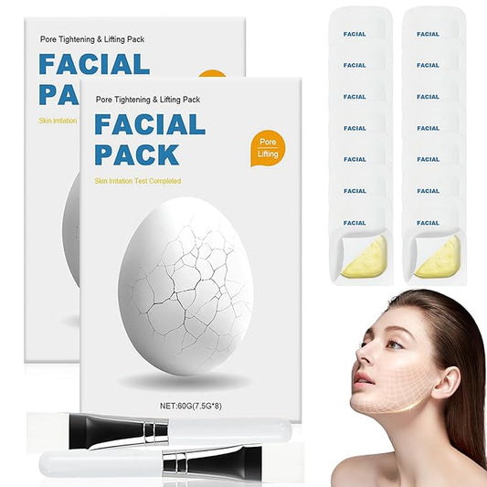 fugit Zombie Facial Mask-New Zombie Mask Skin Care, Hydrating Skincare Face Mask For Smooth Skin Repair,Pore Tightening & Lifting,Firming Skin Wash Off Face Mask (2pcs)