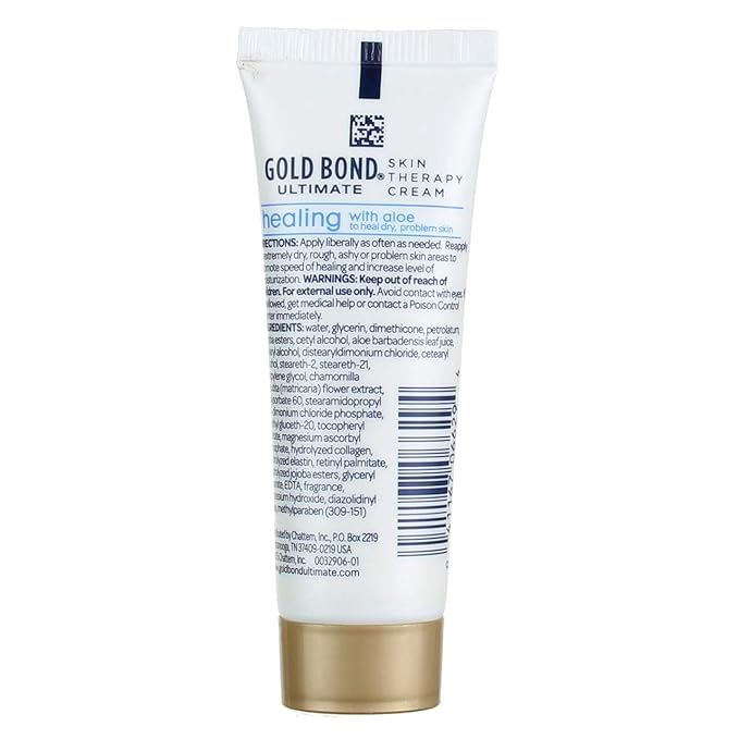 Gold Bond Ultimate Healing Skin Therapy Lotion Aloe 1 Ounce (Value Pack of 3)