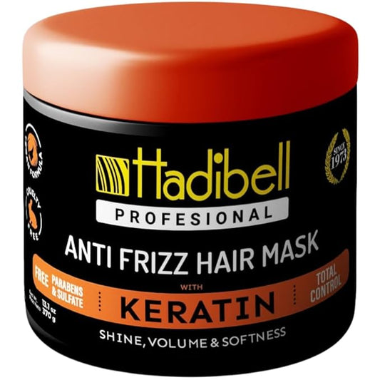 Keratin Hair Treatment- Hair Mask for Damaged Hair and Growth - Anti Frizz Hair Repair Serum Deep Conditioning -Treatment Professional Salon Quality Formula for Smooth and Healthy Hair -13 oz