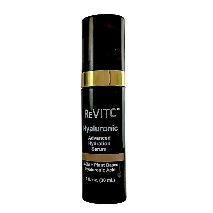 ReVitC Hyaluronic Advanced Hydration Serum with MSM and Plant Based Hyaluronic Acid