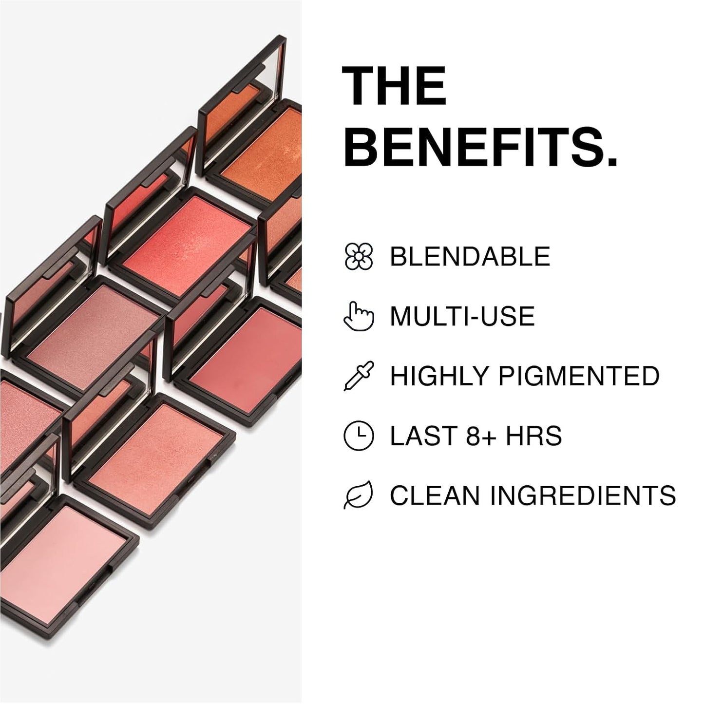 Makeup Powder Blusher - "Making Moves" - 4g / 0.141oz - Pigmented, Lightweight Powder Blushes for a Radiant, Natural Glow