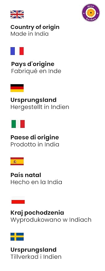 dève herbes Pure Amla Oil (Emblica officinalis) with Glass Dropper (Pack of Three) 100ml X 3 (10 oz)