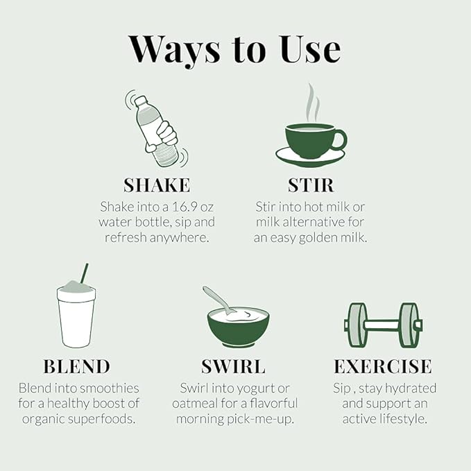 The Republic of Tea Organic Turmeric Single Sips, 50 Single Servings of Instant Turmeric Tea