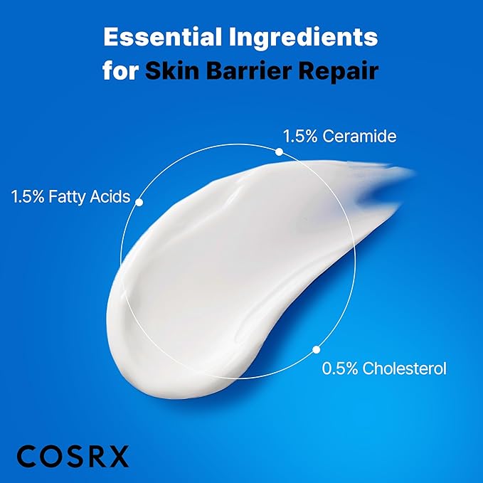 COSRX Ceramide Skin Barrier Moisturizer for Face with 7 Ceramides, Hyaluronic Acid & Panthenol for All Skin Types, 2.7 fl.oz, Korean Skin Care