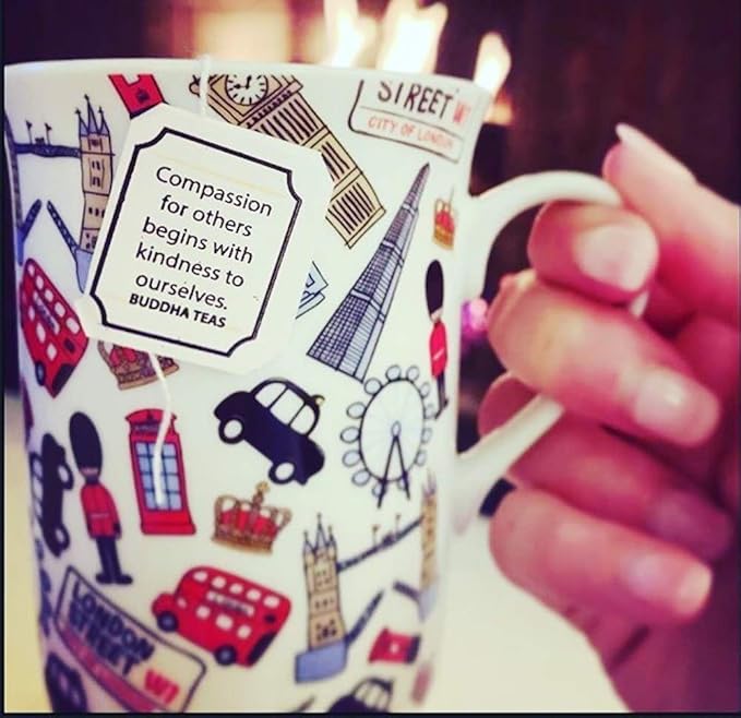 Organic Rosehips Tea - Kosher, Caffeine-Free, GMO-Free - 18 Bleach-Free Tea Bags