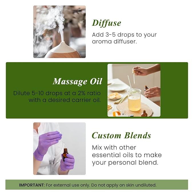 Handcraft Blends Tea Tree Essential Oil - 0.33 Fl Oz - 100% Pure and Natural - Premium Grade Essential Oil for Diffuser and Aromatherapy