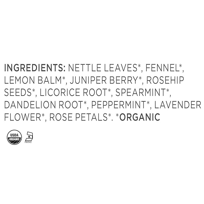 Tea Forte Serenity Premium Organic Loose Leaf Caffeine-Free Herbal Tea Blend Canister, Makes 35-50 Cups, Tea Gifts for Mother's Day