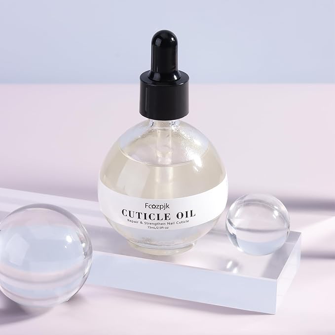 Cuticle Oil, Revitalizing Cuticle Oil for Nails with Vitamin E Cuticle Oil Scented Repairs Cuticles Nail Treatment Moisturizing Nail Strengthener 73ml/2.6 Fl Oz (Ocean Flavor)