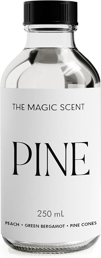 Pine Aroma Oil - Diffuser Oil Scent - Cold-Air & Ultrasonic Diffuser Oil - Pine Essential Oil - Essential Oils for Diffusers Aromatherapy - Pine Oil - 8.5 fl oz, 250 mL