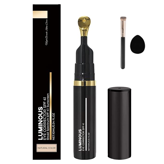Luminous Eye Corrector Spf 41, Dermatology Luminous Under Eye, Under Eye Concealer for Dark Circles, Anti-Aging Wrinkles Eye Cream, Hydrating Tinted Cream for All Type Skin (1)