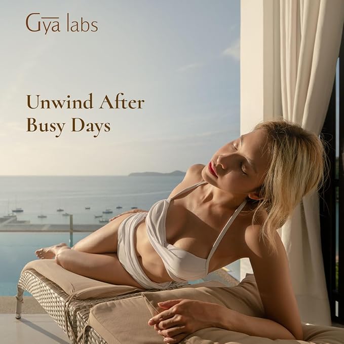 Gya Labs Rest N Relax Essential Oil Blend for Diffuser & Skin - Calming & Relaxing Oil for Massage & Aromatherapy (0.34 Fl Oz)