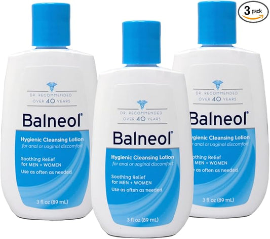 Balneol Hygienic Cleansing Lotion 3 oz (Pack of 3)