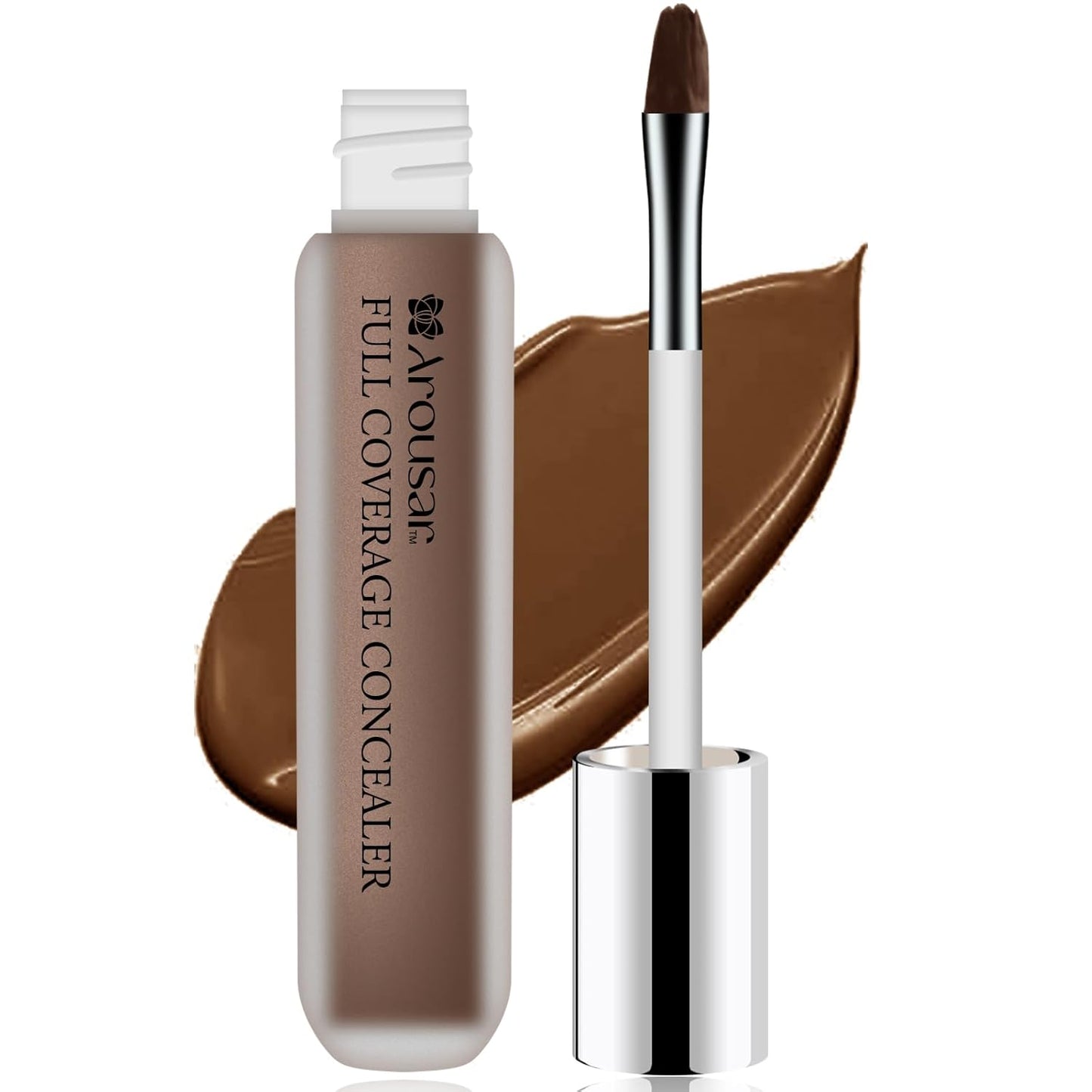 Liquid Concealer Stick Makeup, Hydrating and Lightweight for All Day, Full Coverage 10# DEEP BRONZE