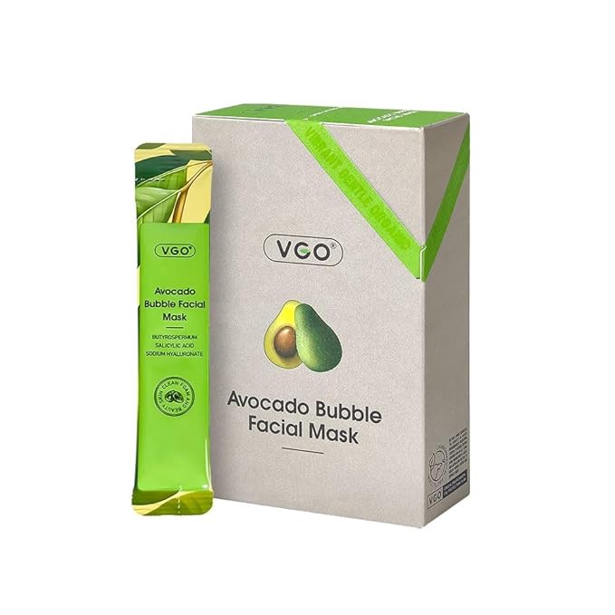 VGO Blackhead Remover Bubble Clay Mask, Deep Moisturizing & Pore Cleanser Face, with Salicylic Acid & Hyaluronic Acid，Daily Hydrating Facial Care & Skin Blackhead Mud, 12pcs (1.08 Ounce (Pack of 1))