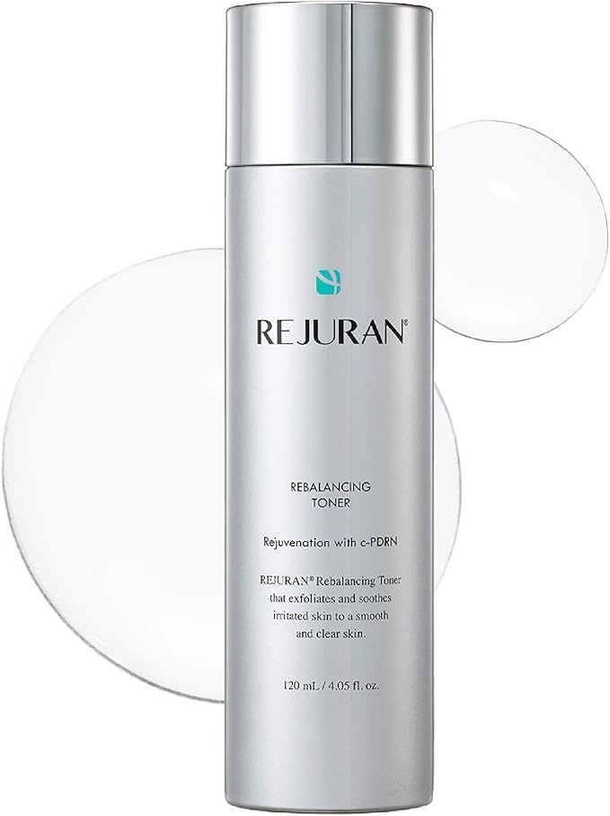 REJURAN® Rebalancing Toner, c-PDRN® - Hydrating and Soothing Facial Toner for Improving Skin Texture and Strengthening Skin Barrier, Clinically Developed Korean Skin Care (4.05 fl oz)