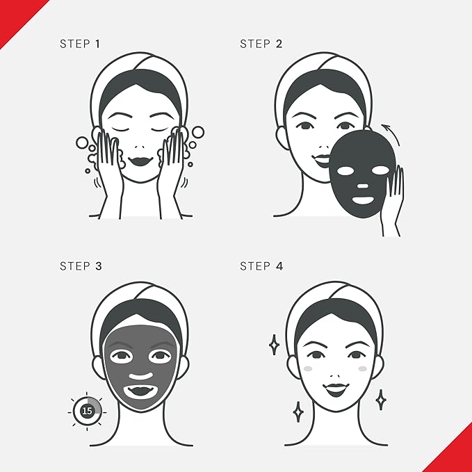 BioMiracle Vitamin C Collagen Essence, 20 Min Miracle Mask - Moisturizing, Firming and Rejuvinating (5 Pack, Pack of 2)