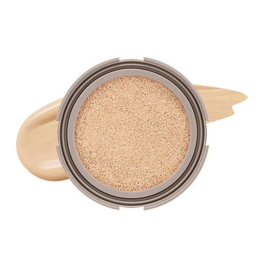 MOONSHOT KOREA Conscious Fit Cushion Foundation Flawless Coverage,Glass skin,Long-Lasting, Lightweight, Buildable Coverage,k-beauty (21N Cosmic Vanilla, [refill] Conscious Fit Cushion)