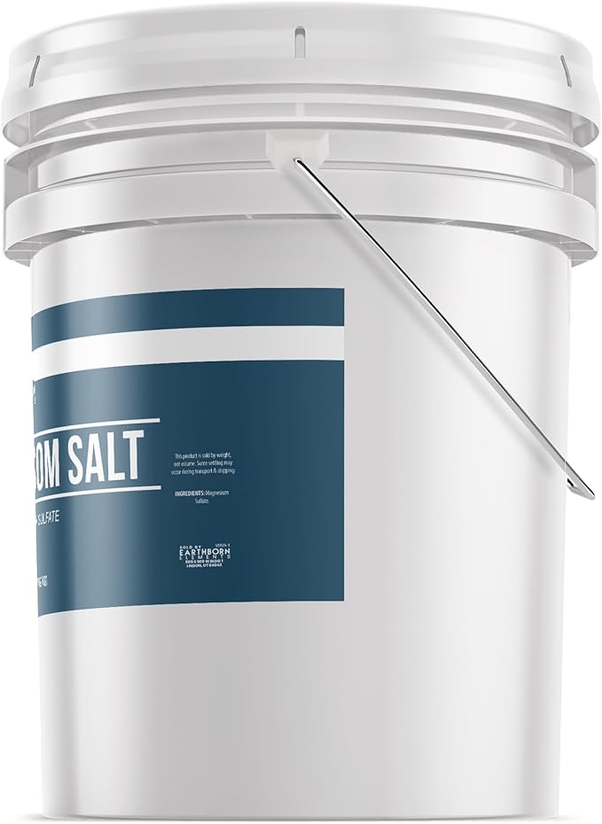 Earthborn Elements Epsom Salt (5 Gallon), Magnesium Sulfate Soaking Solution