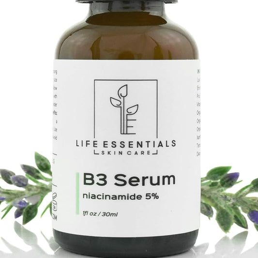 Niacinamide 5% Vitamin B3 Serum- 1 Fl. Oz.- Anti-Aging Face Cream That Tightens Pores, Reduces Acne Scars and Wrinkles, Boosts Collagen & Repairs Skin - Niacinamide Serum For Face