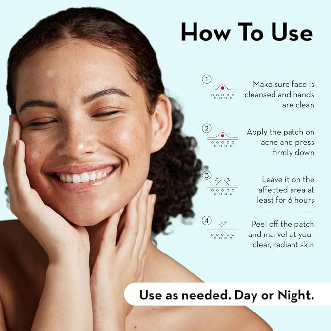 LE GUSHE Korean Pimple Patches for Face (78 Dots) - Hydrocolloid Acne Patches with Tea Tree Oil - Invisible Zit Stickers - Dermatologist Tested - Korean Skin Care