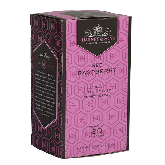 Harney & Sons Herbal Tea, Red Raspberry, 20 Tea Bags, 1.29 Oz