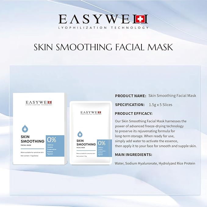 Bio-Collagen Facial Mask with Lyophilization Technology, 5pc Each